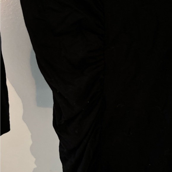 Vintage Miss Sixty v-neck fitted black dress small - Picture 2 of 3